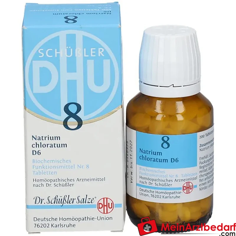DHU Schüßler-Salz Nr. 8 Natrium chloratum D6 250 mg Tabletten 80 Stück