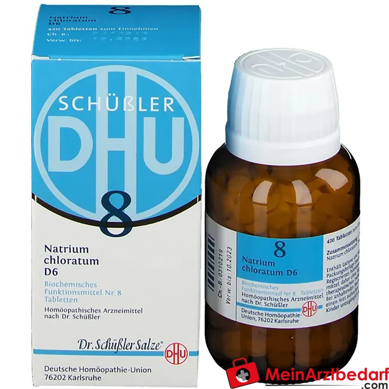 DHU Schüßler-Salz Nr. 8 Natrium chloratum D6 250 mg Tabletten 80 Stück