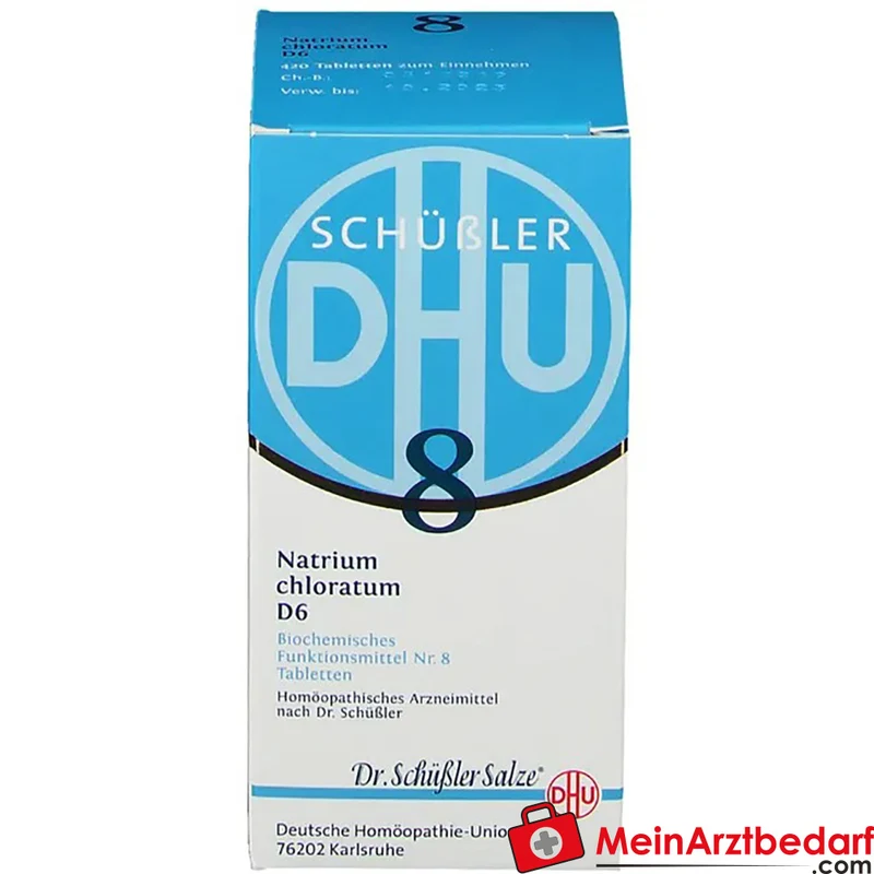 DHU Schüßler-Salz Nr. 8 Natrium chloratum D6 250 mg Tabletten 80 Stück