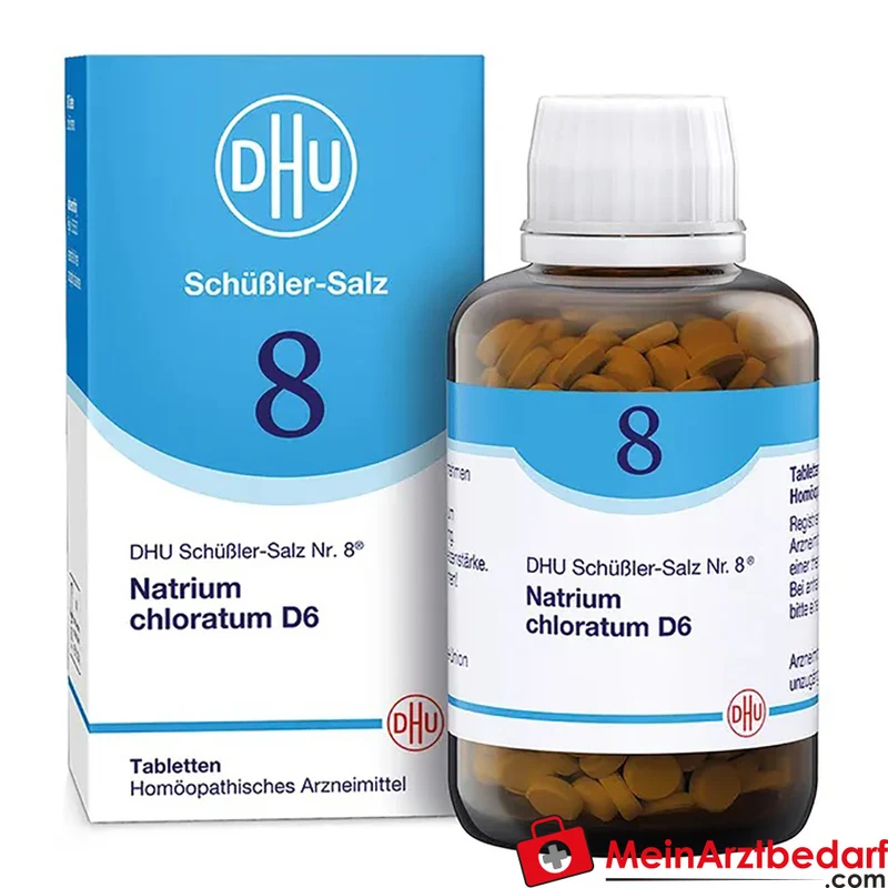 DHU Schüßler-Salz Nr. 8 Natrium chloratum D6 250 mg Tabletten 80 Stück