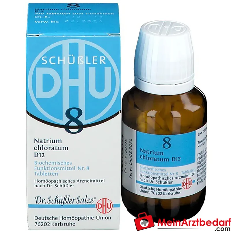 DHU Schüßler-Salz Nr. 8 Natrium chloratum D12 250 mg Tabletten
