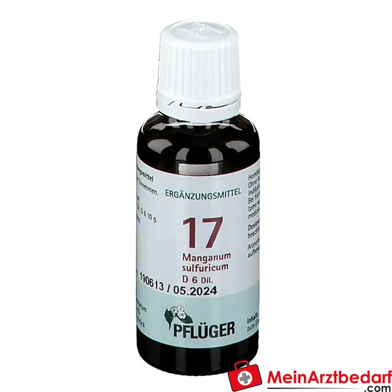 Biochemie Pflüger Nr. 17 Manganum sulfuricum D6 Tropfen