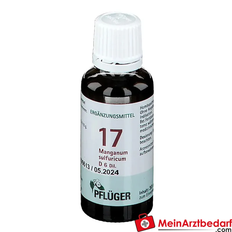 Biochemie Pflüger Nr. 17 Manganum sulfuricum D6 Tropfen