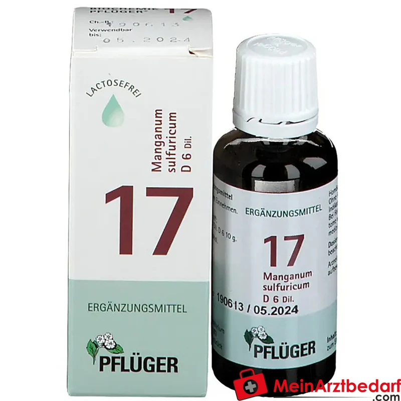 Biochemie Pflüger Nr. 17 Manganum sulfuricum D6 Tropfen