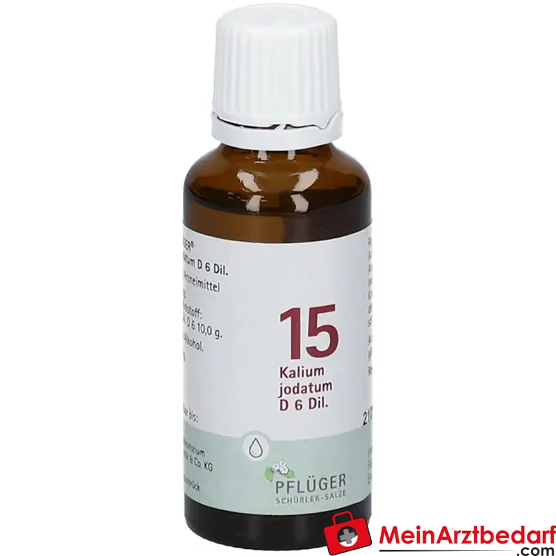 Biochemie Pflüger Kalium jodatum D6 Tropfen 1000 mg