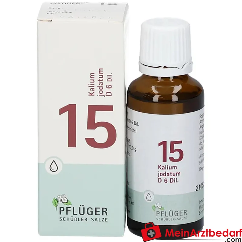 Biochemie Pflüger Kalium jodatum D6 Tropfen 1000 mg