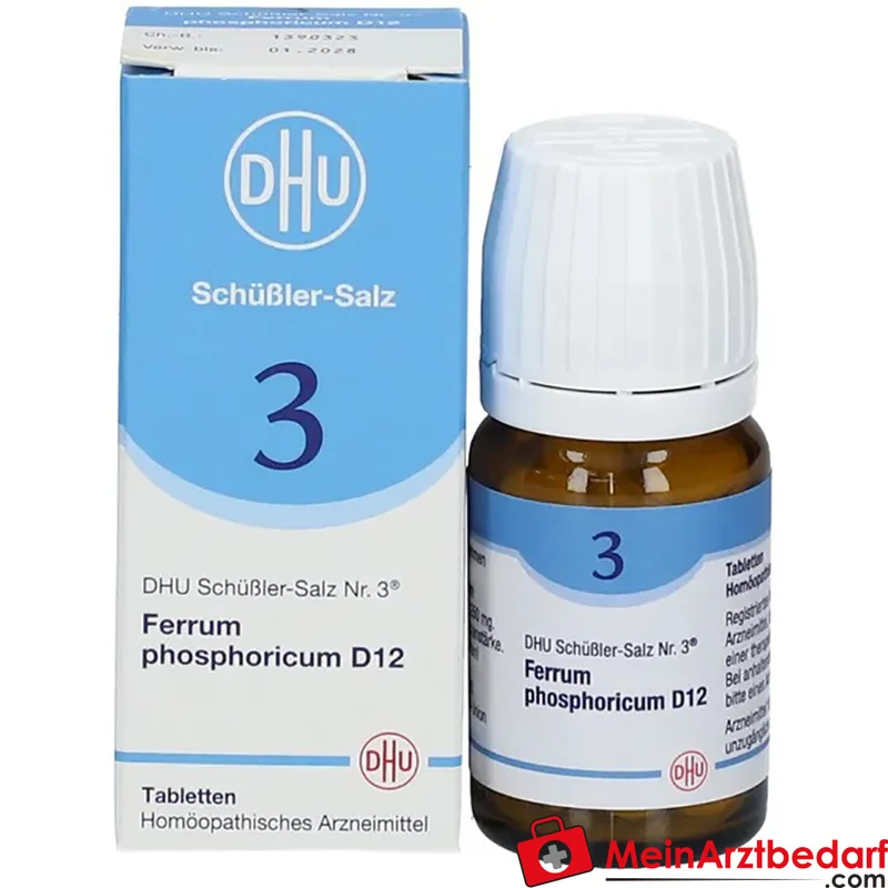 DHU Schüßler-Salz Nr. 3 Ferrum phosphoricum D12 250 mg Globuli