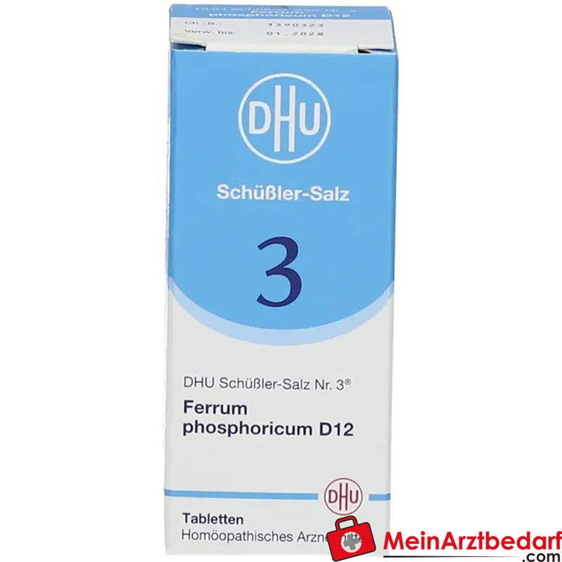 DHU Schüßler-Salz Nr. 3 Ferrum phosphoricum D12 250 mg Globuli