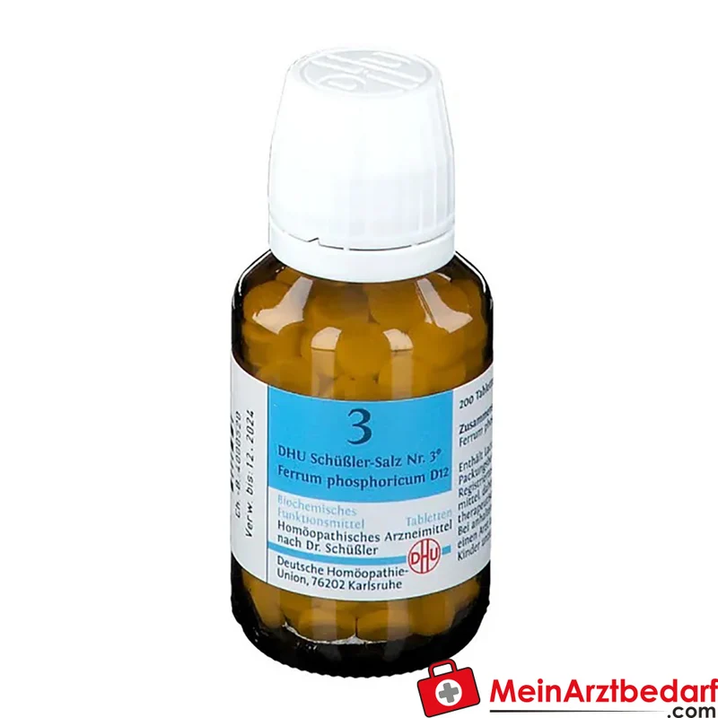 DHU Schüßler-Salz Nr. 3 Ferrum phosphoricum D12 250 mg Globuli