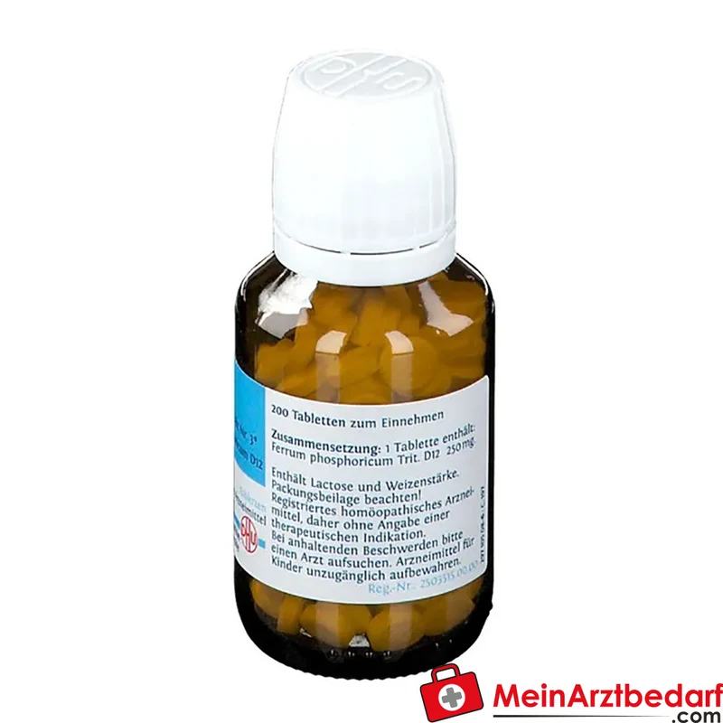 DHU Schüßler-Salz Nr. 3 Ferrum phosphoricum D12 250 mg Globuli