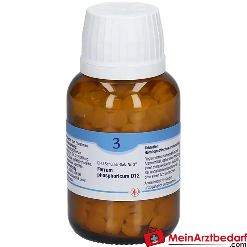 DHU Schüßler-Salz Nr. 3 Ferrum phosphoricum D12 250 mg Globuli