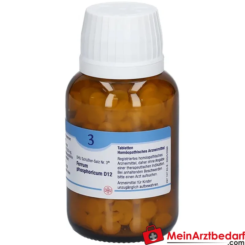 DHU Schüßler-Salz Nr. 3 Ferrum phosphoricum D12 250 mg Globuli
