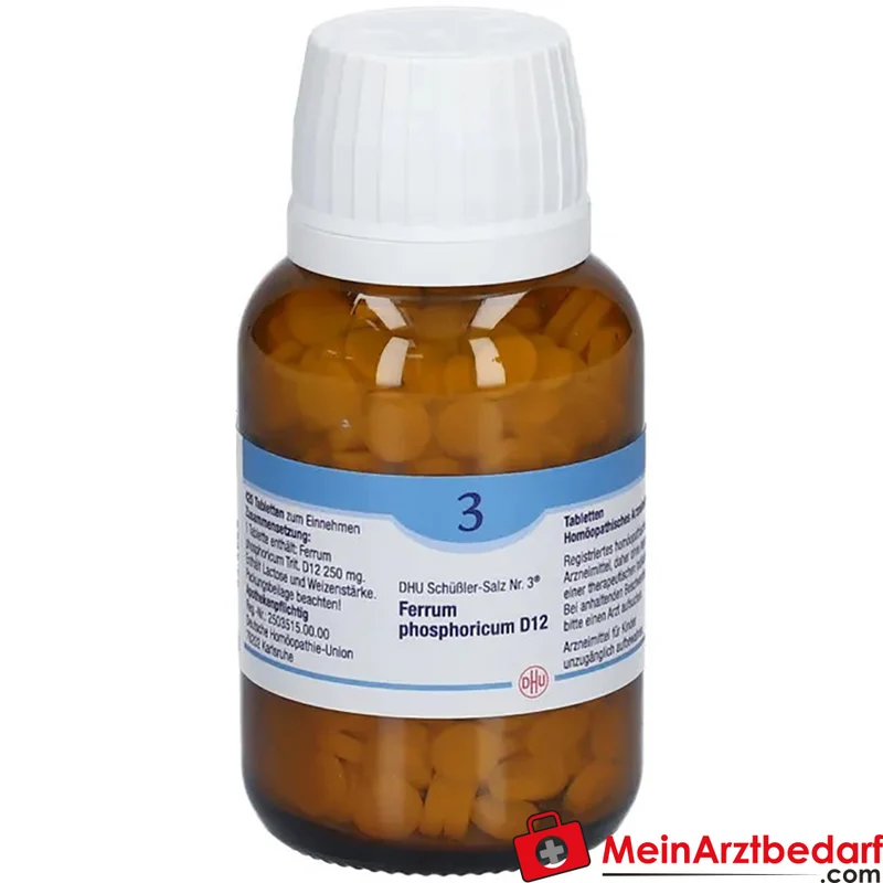 DHU Schüßler-Salz Nr. 3 Ferrum phosphoricum D12 250 mg Globuli