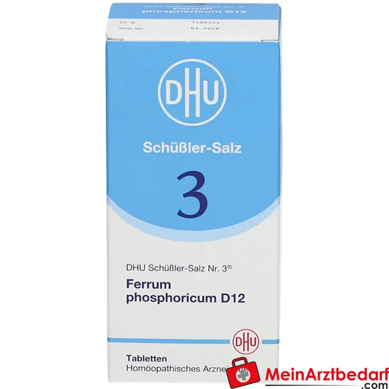 DHU Schüßler-Salz Nr. 3 Ferrum phosphoricum D12 250 mg Globuli