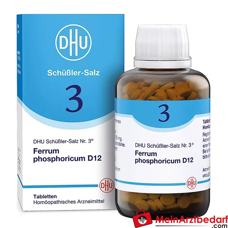 DHU Schüßler-Salz Nr. 3 Ferrum phosphoricum D12 250 mg Globuli