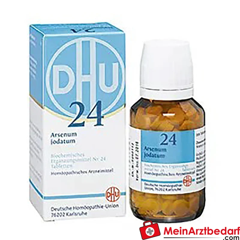 DHU Biochemie 24 Arsenum jodatum D6 250 mg Tabletten