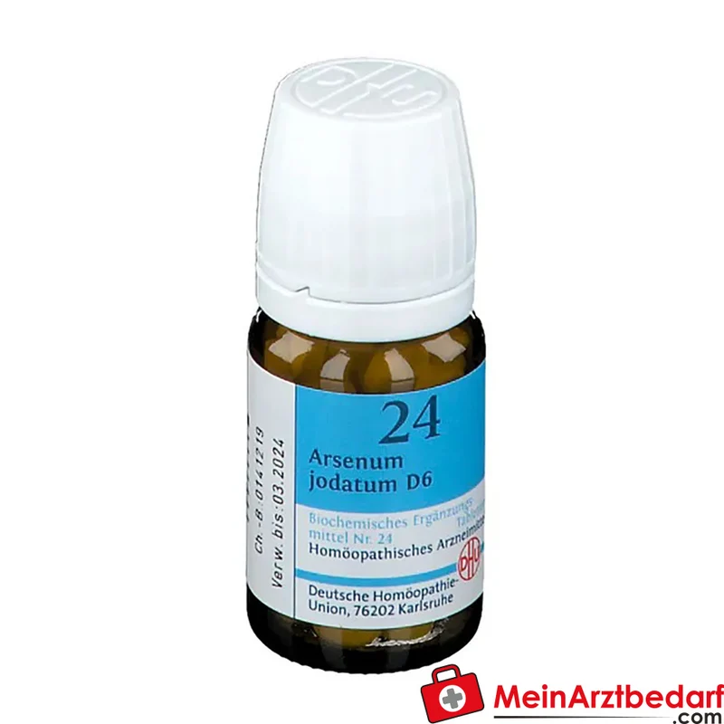 DHU Biochemie 24 Arsenum jodatum D6 250 mg Tabletten
