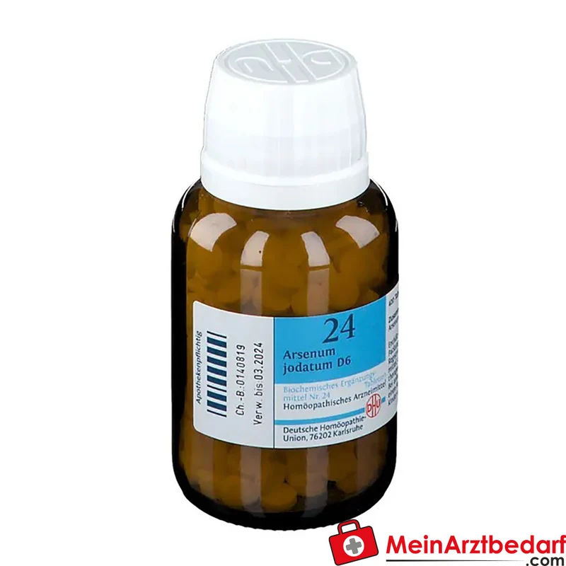 DHU Biochemie 24 Arsenum jodatum D6 250 mg Tabletten