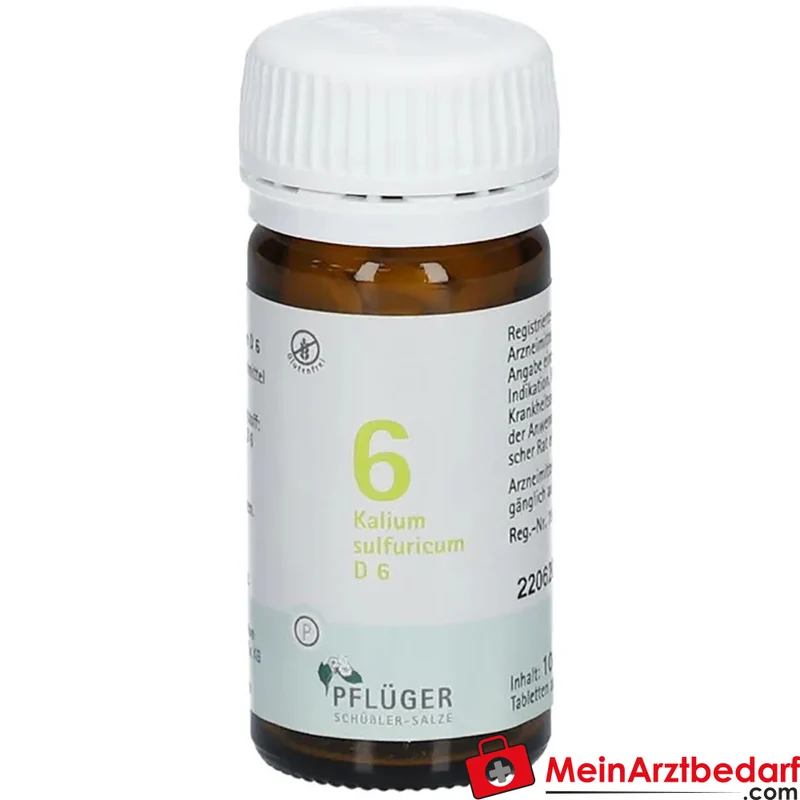 Biochemie Pflüger Nr. 6 Kalium sulfuricum D6 250 mg Tabletten
