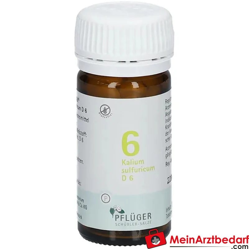 Biochemie Pflüger Nr. 6 Kalium sulfuricum D6 250 mg Tabletten