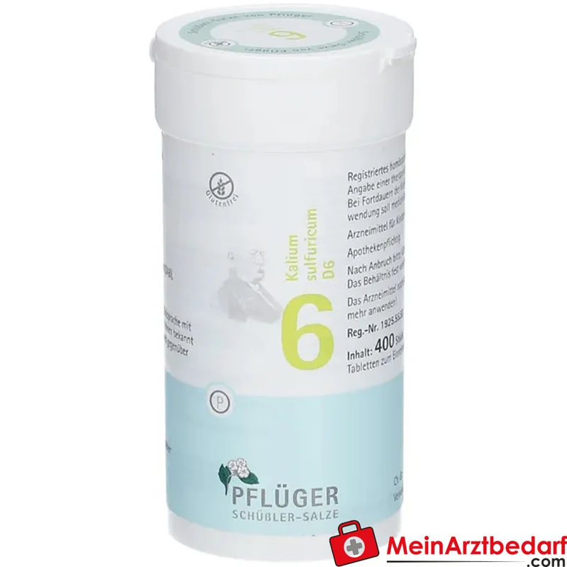 Biochemie Pflüger Nr. 6 Kalium sulfuricum D6 250 mg Tabletten