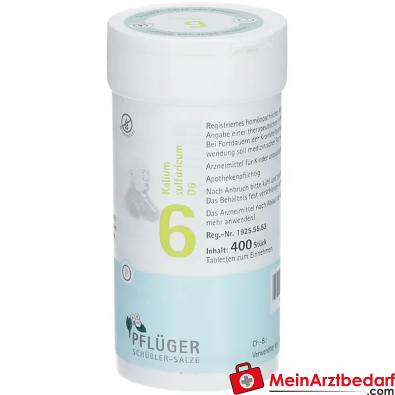 Biochemie Pflüger Nr. 6 Kalium sulfuricum D6 250 mg Tabletten