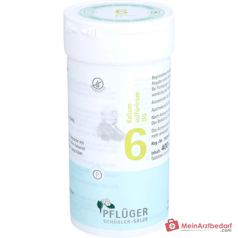 Biochemie Pflüger Nr. 6 Kalium sulfuricum D6 250 mg Tabletten