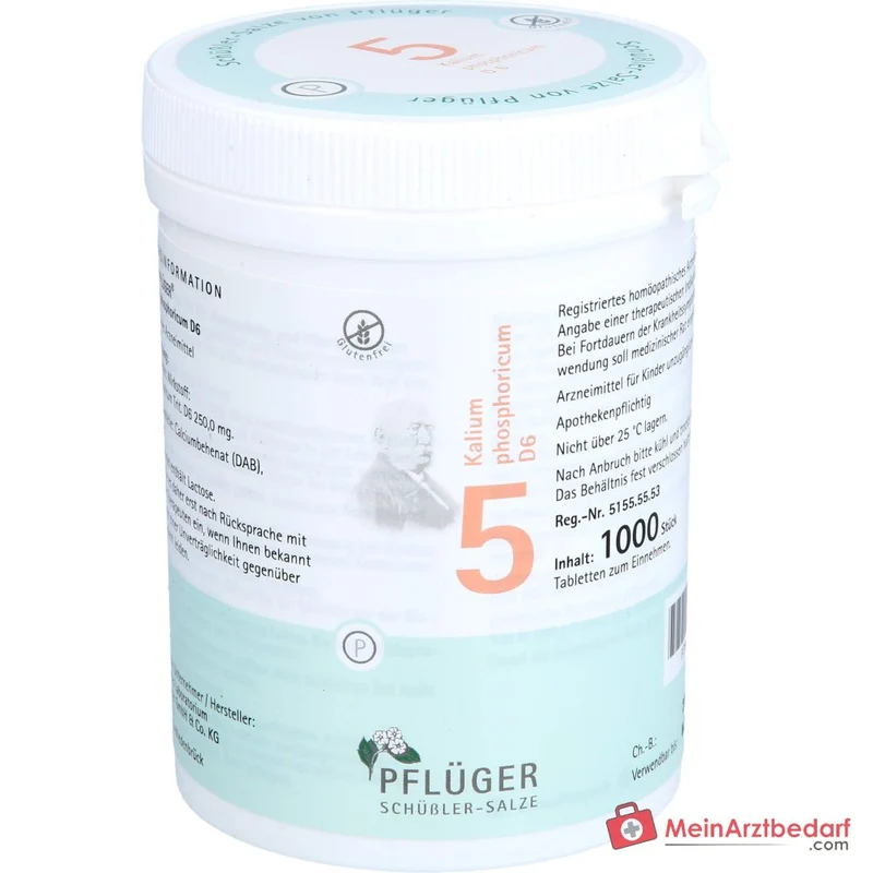 Biochemie Pflüger Nr. 5 Kalium phosphoricum D6 Tabletten, 100 St.