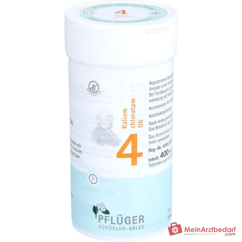 Biochemie Pflüger Nr. 4 Kalium chloratum D6 Tabletten 100 Stück