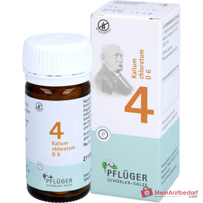 Biochemie Pflüger Nr. 4 Kalium chloratum D6 Tabletten 100 Stück