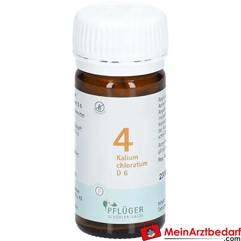Biochemie Pflüger Nr. 4 Kalium chloratum D6 Tabletten 100 Stück