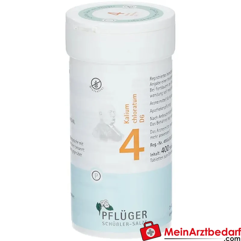 Biochemie Pflüger Nr. 4 Kalium chloratum D6 Tabletten 100 Stück