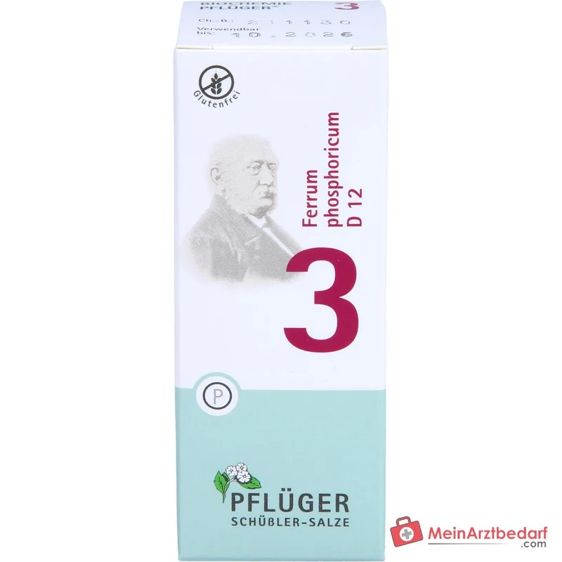 Biochemie Pflüger Nr. 3 Ferrum phosphoricum D12 Tabletten 400 Stück
