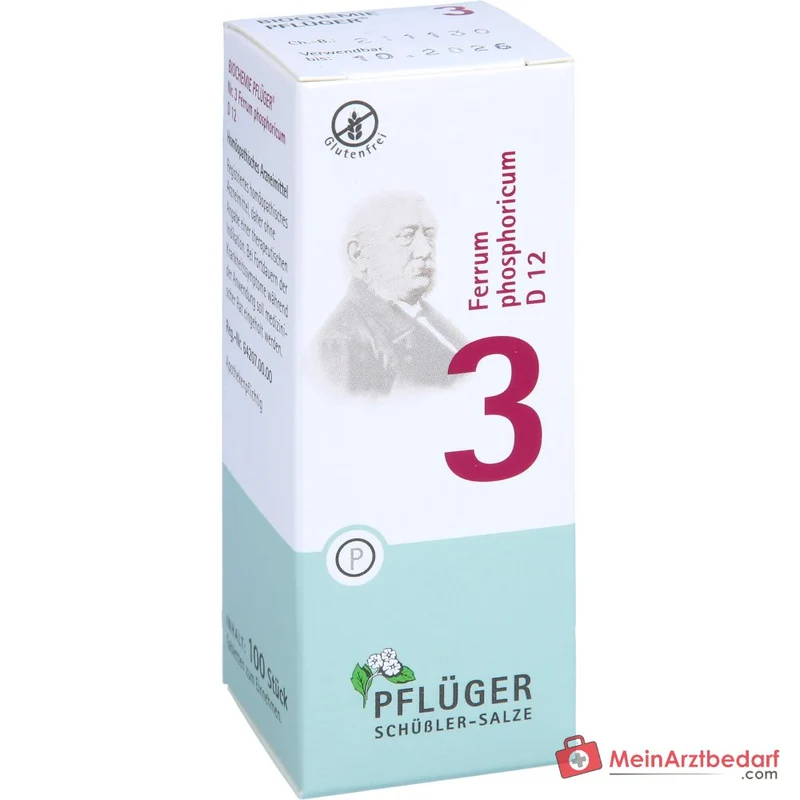 Biochemie Pflüger Nr. 3 Ferrum phosphoricum D12 Tabletten 400 Stück