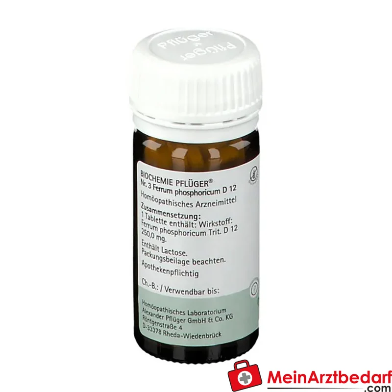 Biochemie Pflüger Nr. 3 Ferrum phosphoricum D12 Tabletten 400 Stück