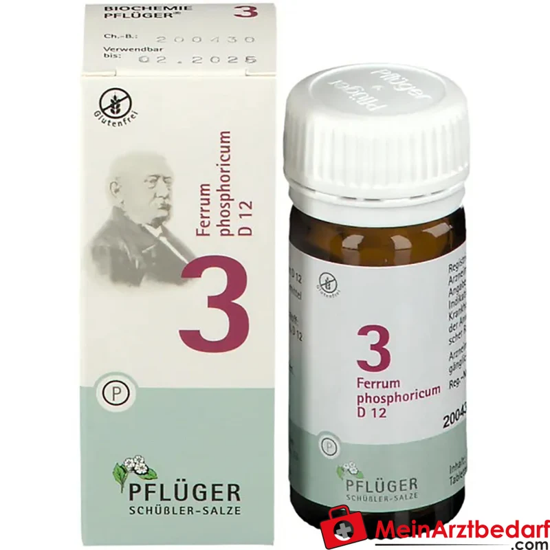 Biochemie Pflüger Nr. 3 Ferrum phosphoricum D12 Tabletten 400 Stück