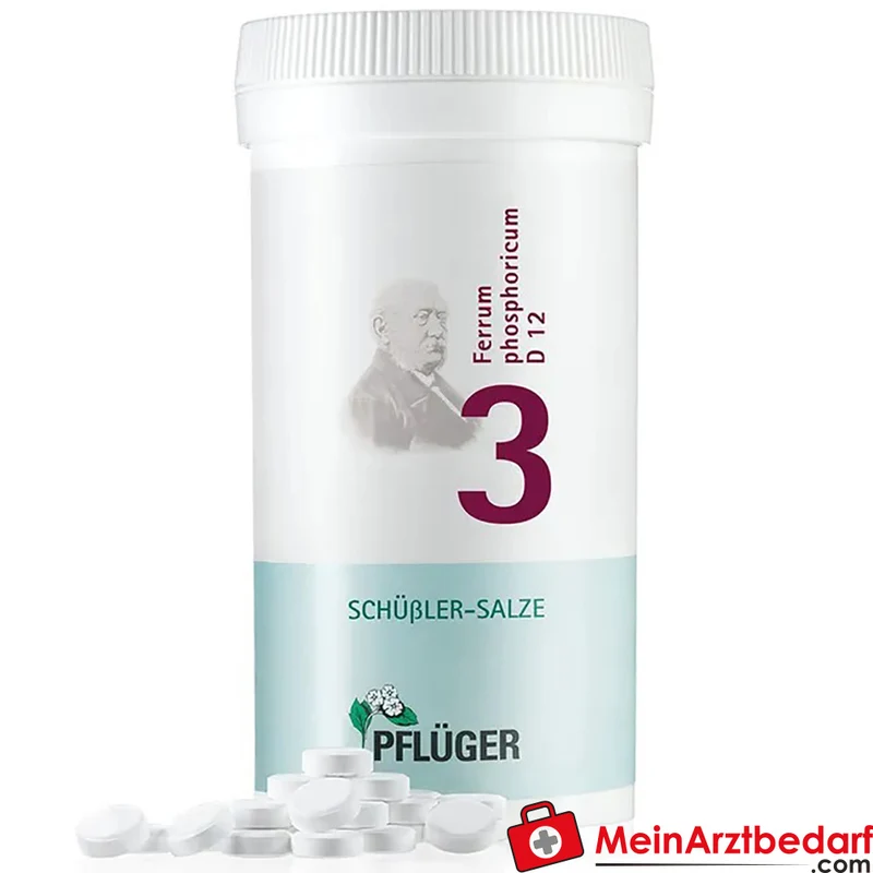 Biochemie Pflüger Nr. 3 Ferrum phosphoricum D12 Tabletten 400 Stück