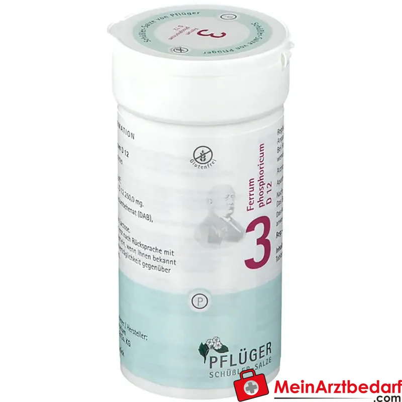 Biochemie Pflüger Nr. 3 Ferrum phosphoricum D12 Tabletten 400 Stück