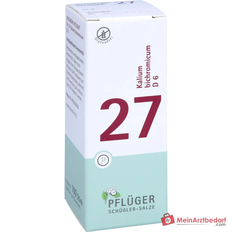 Biochemie Pflüger Nr. 27 Kalium bichromicum D6 Tabletten 100 Stück