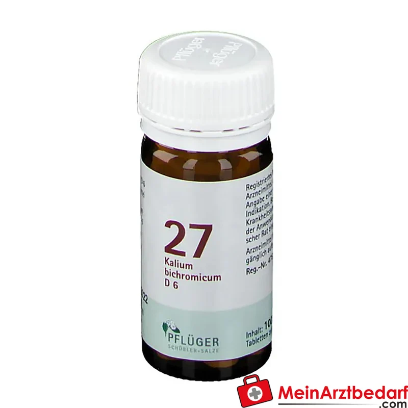 Biochemie Pflüger Nr. 27 Kalium bichromicum D6 Tabletten 100 Stück