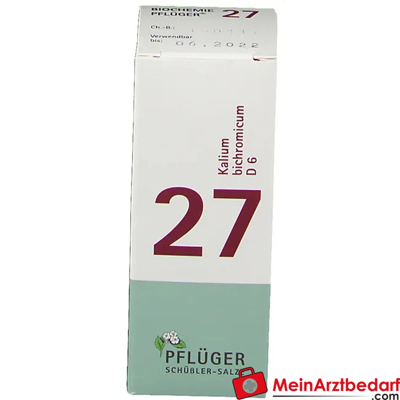 Biochemie Pflüger Nr. 27 Kalium bichromicum D6 Tabletten 100 Stück