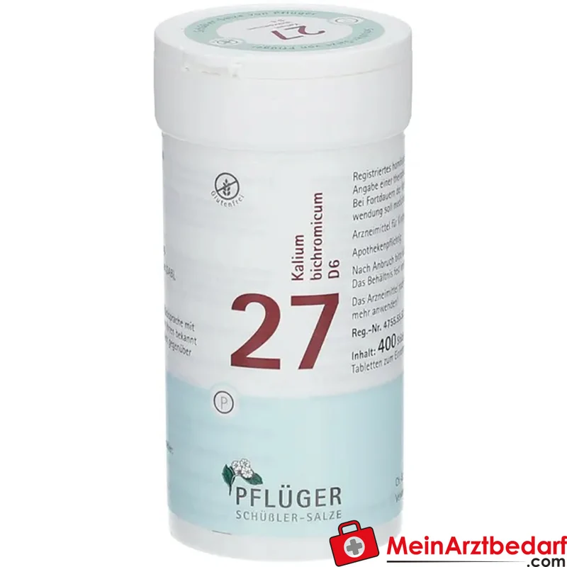 Biochemie Pflüger Nr. 27 Kalium bichromicum D6 Tabletten 100 Stück