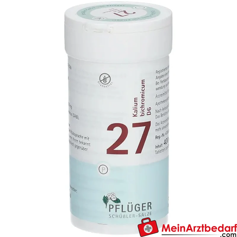 Biochemie Pflüger Nr. 27 Kalium bichromicum D6 Tabletten 100 Stück