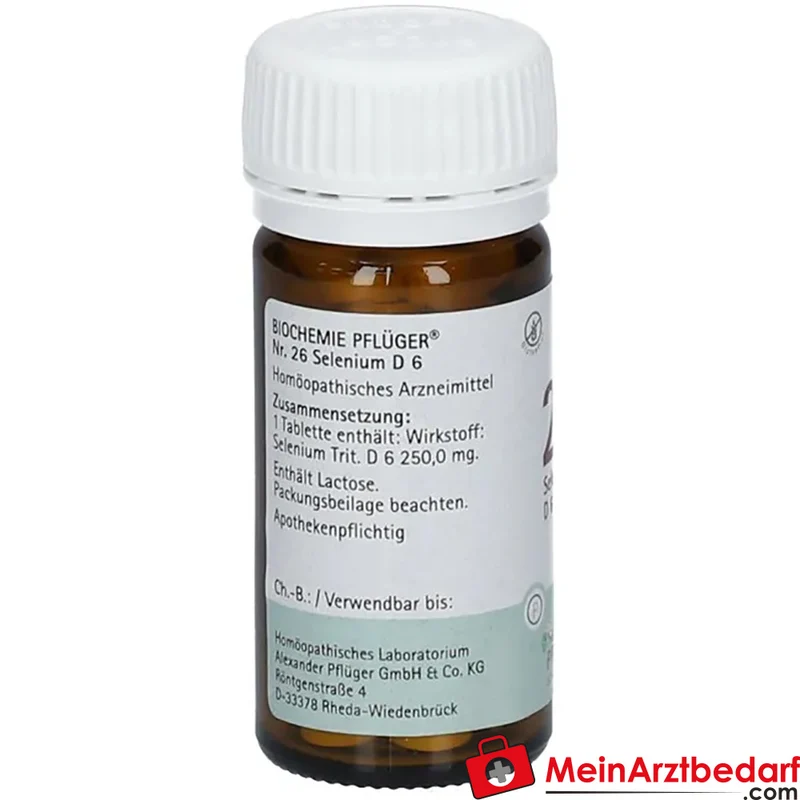 Biochemie Pflüger Nr. 26 Selenium D6 Tabletten 100 Stück
