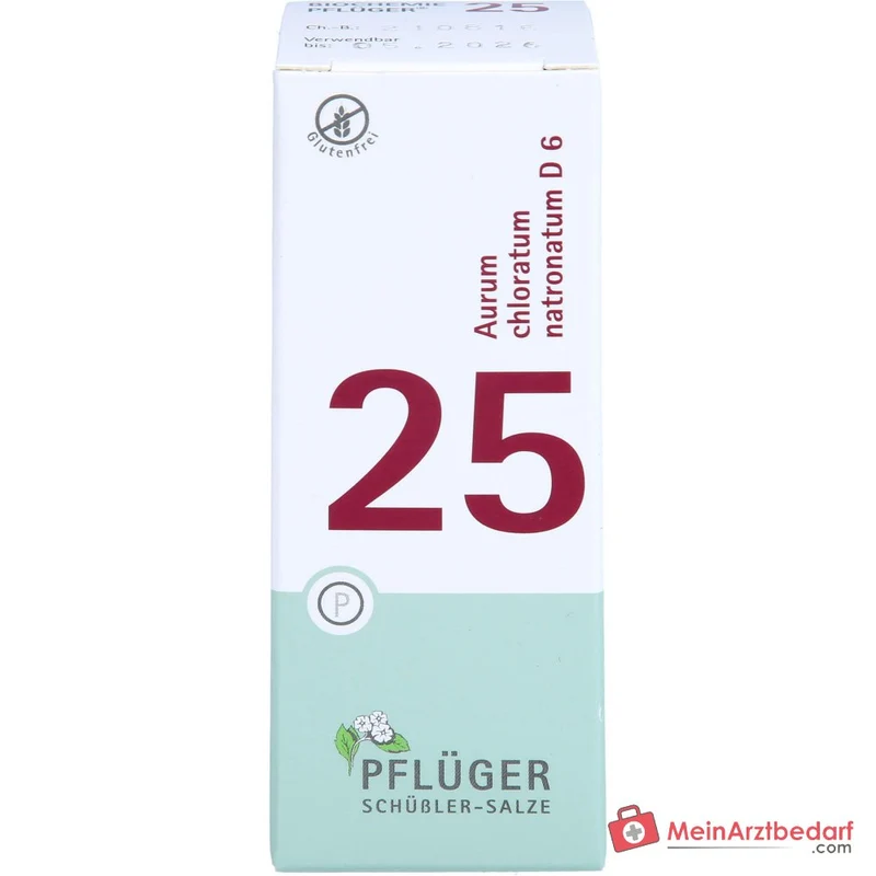 Biochemie Pflüger Aurum chloratum natronatum D6 Tabletten 250 mg, 100 St