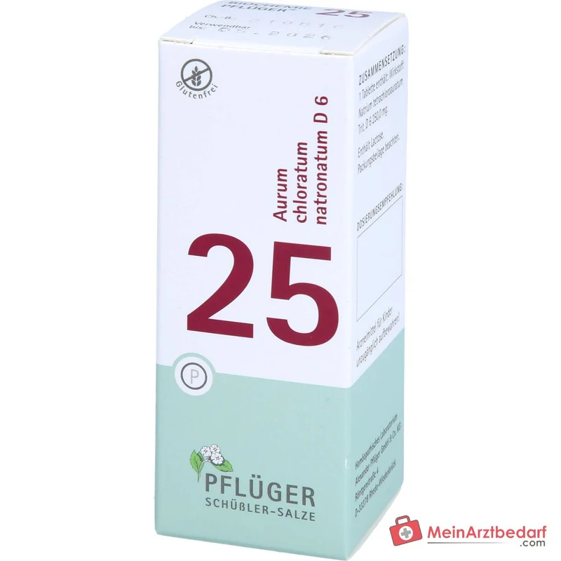 Biochemie Pflüger Aurum chloratum natronatum D6 Tabletten 250 mg, 100 St