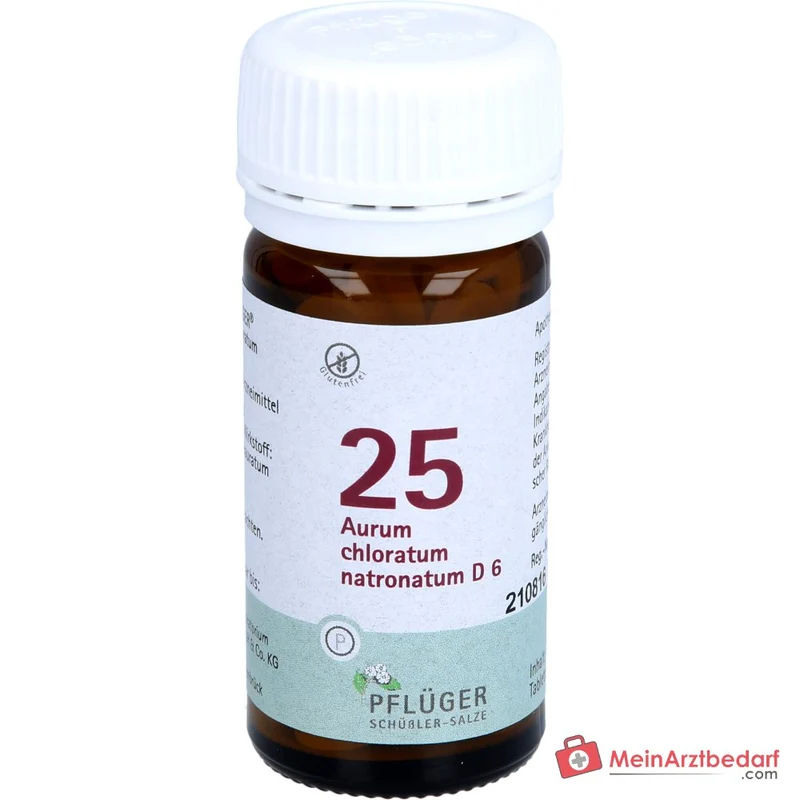 Biochemie Pflüger Aurum chloratum natronatum D6 Tabletten 250 mg, 100 St