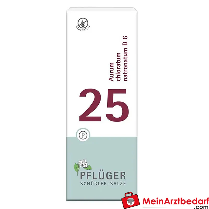 Biochemie Pflüger Aurum chloratum natronatum D6 Tabletten 250 mg, 100 St