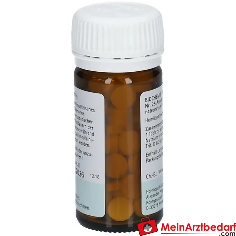 Biochemie Pflüger Aurum chloratum natronatum D6 Tabletten 250 mg, 100 St