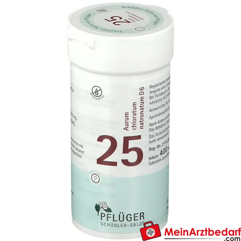 Biochemie Pflüger Aurum chloratum natronatum D6 Tabletten 250 mg, 100 St